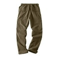 thumbnail image 5 of YueHuiYing Men's Lined Hiking Pants Outdoor Windproof Warm Cargo Pants Casual Work Ski Pants, 5 of 8