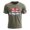 Army Green, variant on Mens Polos Shirts British Patriotic Jack Print Short Sleeve Blend Mens Spring Shirt,White,M