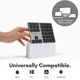 thumbnail image 4 of Teclado numérico Bluetooth Macally BTNUMKEYPROSG para ordenador portátil, 4 of 7