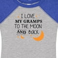 thumbnail image 4 of Inktastic I Love My Gramps to the Moon and Back Boys or Girls Baby Bodysuit, 4 of 5