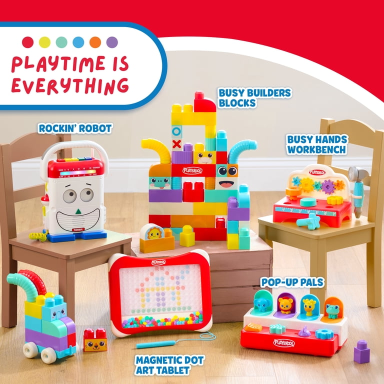 Playskool Busy Builders Blocks, 50-Piece Set photo 7