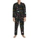 thumbnail image 3 of Fotbe I love you Mom Pijama de Hombre con Estampado de Manga Larga, Conjunto de 2 Piezas, Ropa de Dormir Suave y Cómoda con Bolsillos-X-Large, 3 of 7
