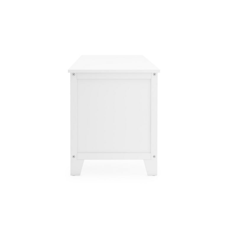 Martha Stewart Kids' Media System with Desk Extension - Creamy White