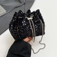 thumbnail image 6 of QHFBli Shoulder Bag for Women, Sequin Clutch Purses, Evening Bag, Crossbody Bags for Wedding, Prom, Parties, 6 of 8