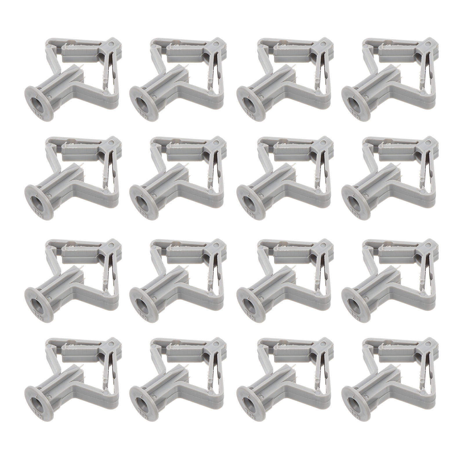 OUNONA  200 Pcs Wall Anchors Butterfly Expansion Tube Drywall Fixings