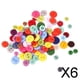 thumbnail image 1 of Botones de Resina de Colores y Tamaños Variados 100 Piezas Soledad 9 mm 11,5 mm 13 mm 15 mm, 1 of 10