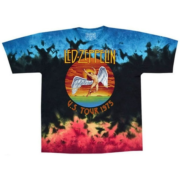 Led Zeppelin Led Zeppelin Icarus 1975 TieDye Tshirt 3XL+ Walmart