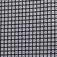thumbnail image 7 of Jacob Alexander Men's Woven Dotted Motif Grid Pattern Regular Neck Tie - Black Silver, 7 of 7