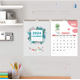 thumbnail image 4 of Calendario de escritorio Calendario anual 2024 Calendario inglés Selección de múltiples estilos Creativo simple, 4 of 5