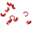 thumbnail image 2 of 10 Uds. Cable de de de aluminio para  hebilla carcasa manguera guía rojo shamjiam Bicicleta C Clip, 2 of 9
