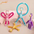 thumbnail image 2 of Nuevos Juguetes Retráctiles De Jirafa De Rompecabezas Para Aliviar El Estrés , Ventosas De Dibujos Animados Con Varias Formas De Iluminación Regalos De Juguete Para Niños Autistas, 2 of 4