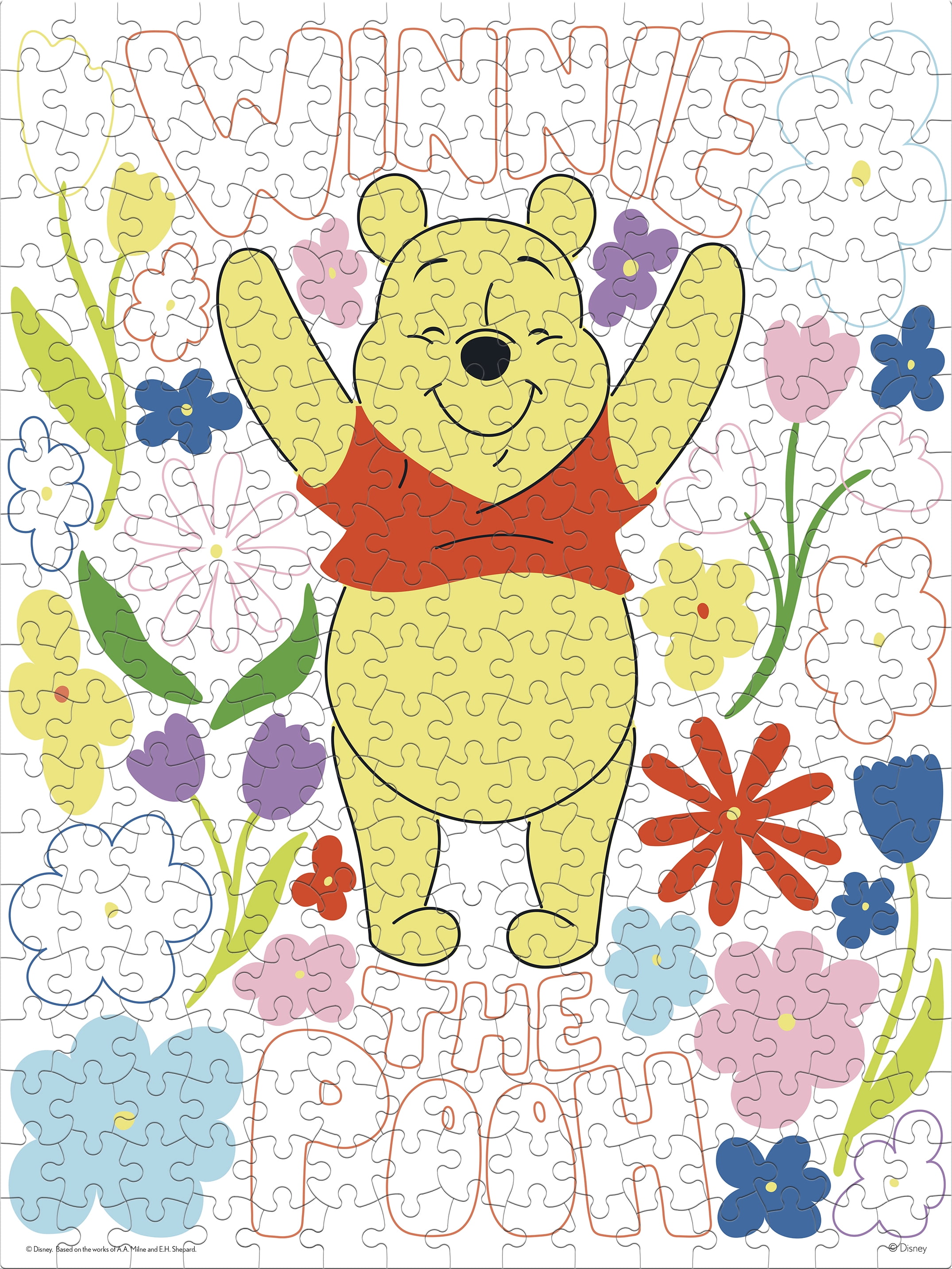 Ceaco 300 Piece Cozy Winnie the Pooh Interlocking Jigsaw Puzzle