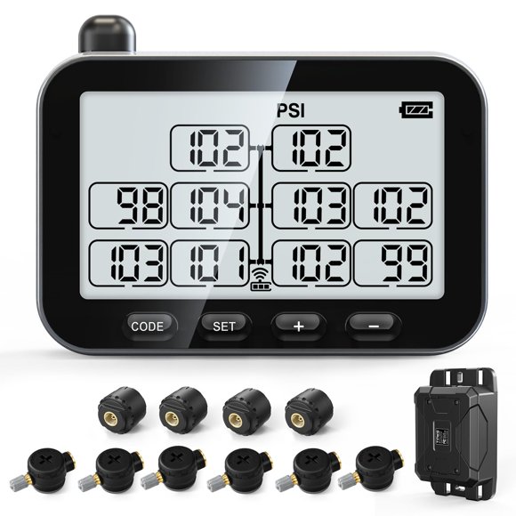 Sistema de control de presión de neumáticos GUTA RV TPMS con 10 sensores