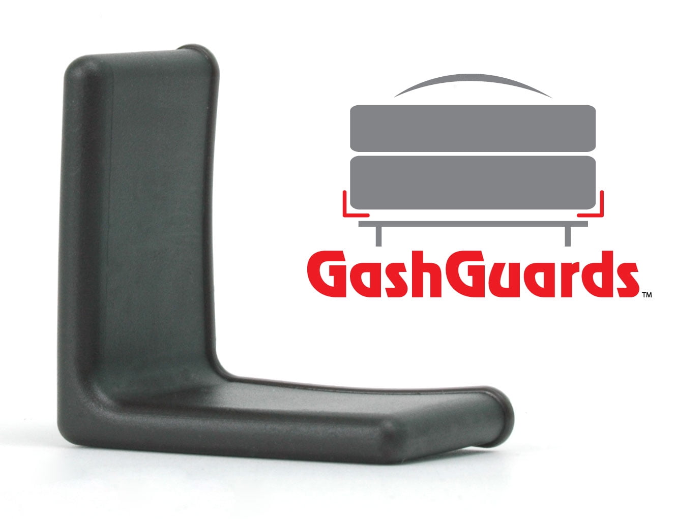 GashGuards Deluxe Rubberized Plastic Bed Frame End Caps