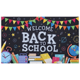 thumbnail image 6 of Colorful Welcome Banner Back to School Chalkboard Design Educational Supplies for Classroom Decor Kids Party School Event, 6 of 7