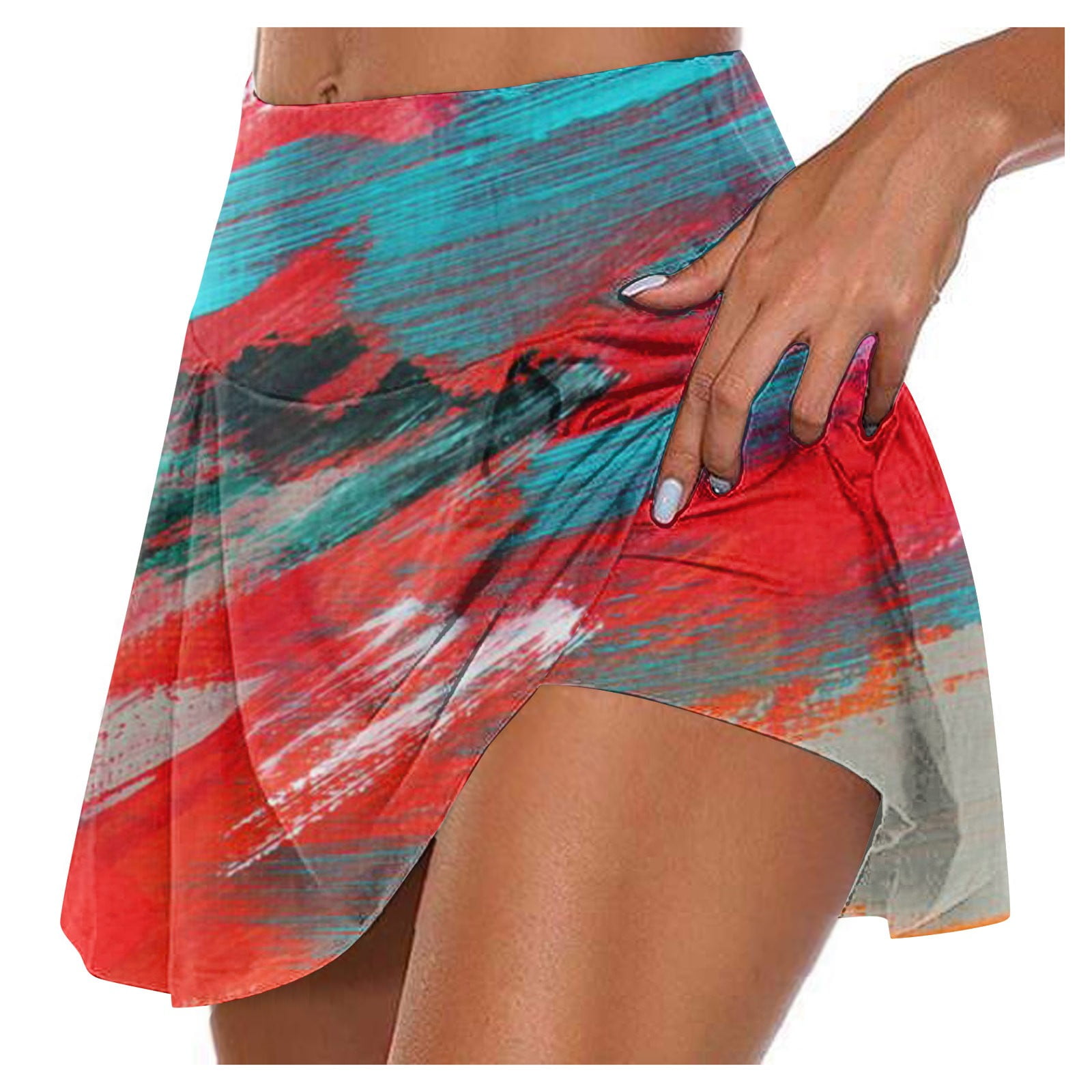 Mlqidk Womens Golf Skirt Athletic Skorts Skirts for Women High Waisted