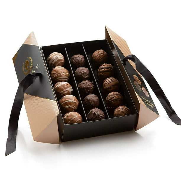 Signature Truffle Chocolate Gift Box, Unique Gift Idea For Him or Her