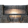 thumbnail image 4 of 32" H Rectangular Waterfall Fountain with Warm White LEDS, 4 of 5