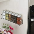 thumbnail image 4 of Wall mounted spice rack organizer for cabinets. Spice rack. Condiment organizer. Pantry door organizer. spice storage, 4 of 8