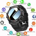 thumbnail image 2 of Nuevo Reloj Inteligente Impermeable FD68s Con monitor De Frecuencia Cardíaca/Sueño/Pantalla Redonda De 1,44 Pulgadas/Llamadas De Bluetooth, 2 of 4