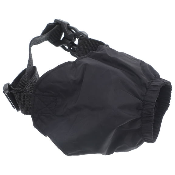 LEORX Eye Mask For Sleeping Pet Eye Mask Nylon Black 1Pack S