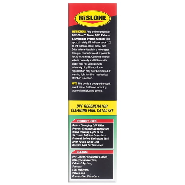 Rislone DPF Clean Diesel DPF, Exhaust & Emissions System Cleaner