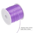 thumbnail image 4 of Uxcell Elastic Cord DIY Making Stretchy String Craft Wire, Dark Purple, 2 Rolls, 4 of 6
