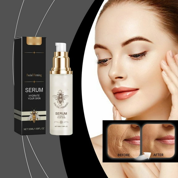 Instant Face Firming Serum, Anti Aging Facial Moisturizer, Facial Serum for Intense Hydration & Firming, Anti-Wrinkle Lifting Treatment, Smooth Wrinkles & Tightening Sagging Skin, 1.69 Fl Oz