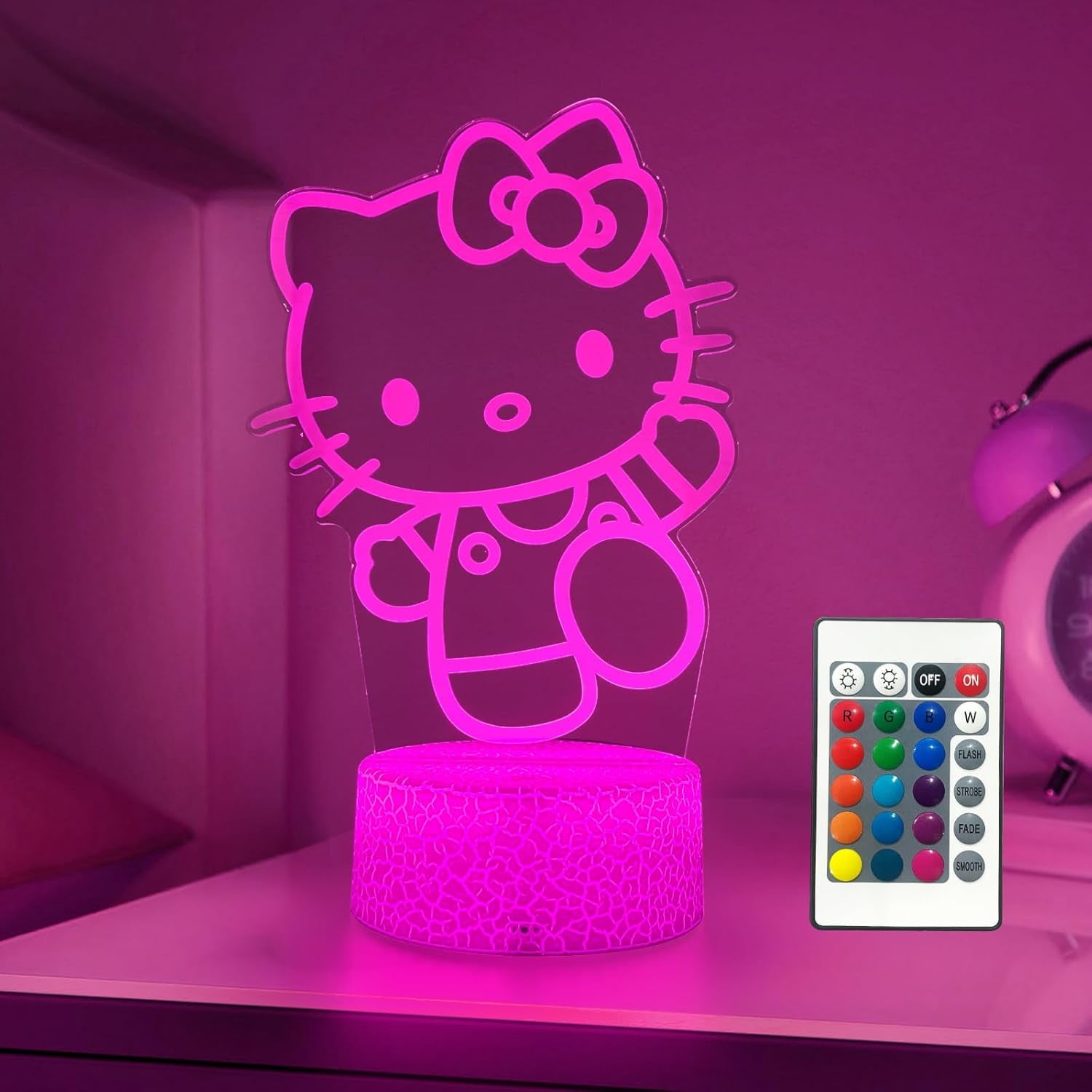 【ゆみりん】★Disney LED BIG ミニー 3Dモチーフライト ★ ディズニーミッキーナイトライト 3D ミニーマウスビジュアル LED