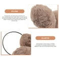 thumbnail image 3 of Cache-oreilles d'Hiver pour Femmes Fausse Fourrure Chaude Cache-Oreilles en Peluche Réchauffe-Oreilles Extérieur, 3 of 8