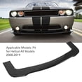 thumbnail image 3 of Bumper Lip Splitter, Cool Look 3PCS Front Bumper Lip Body Kit  for Hellcat 2008 To 2019, 3 of 7