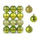 thumbnail image 1 of ¡Precios en Caída!, Adornos para árboles de Navidad Bolas de Navidad 24 adornos colgantes Bolas de plástico navideñas Decoración galvanizada Juego de adornos colgantes 24 piezas 3 cm Akmoler, 1 of 9