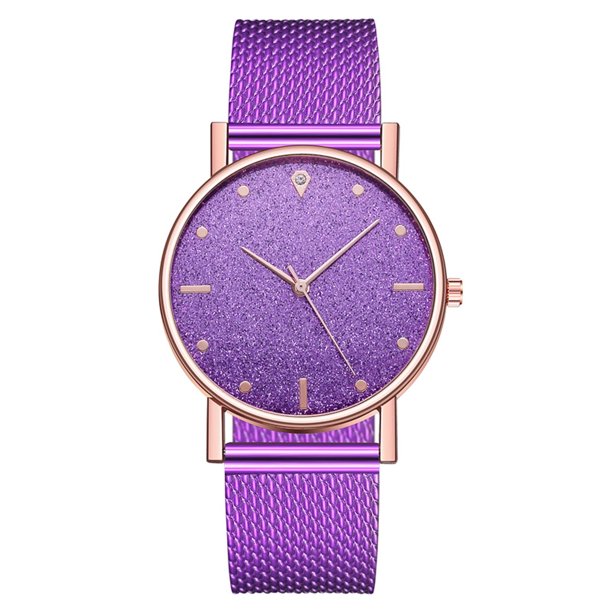La correa casual de acero inoxidable de la moda mira el reloj pequeño del cuarzo del dial de las señoras Wmkox8yii gfajkfgbkjabf1188