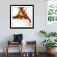 thumbnail image 3 of Art.com Copper Swirls 1 Art Print by Kimberly Allen, Black Frame Wall Art, 38" x 38", 3 of 5