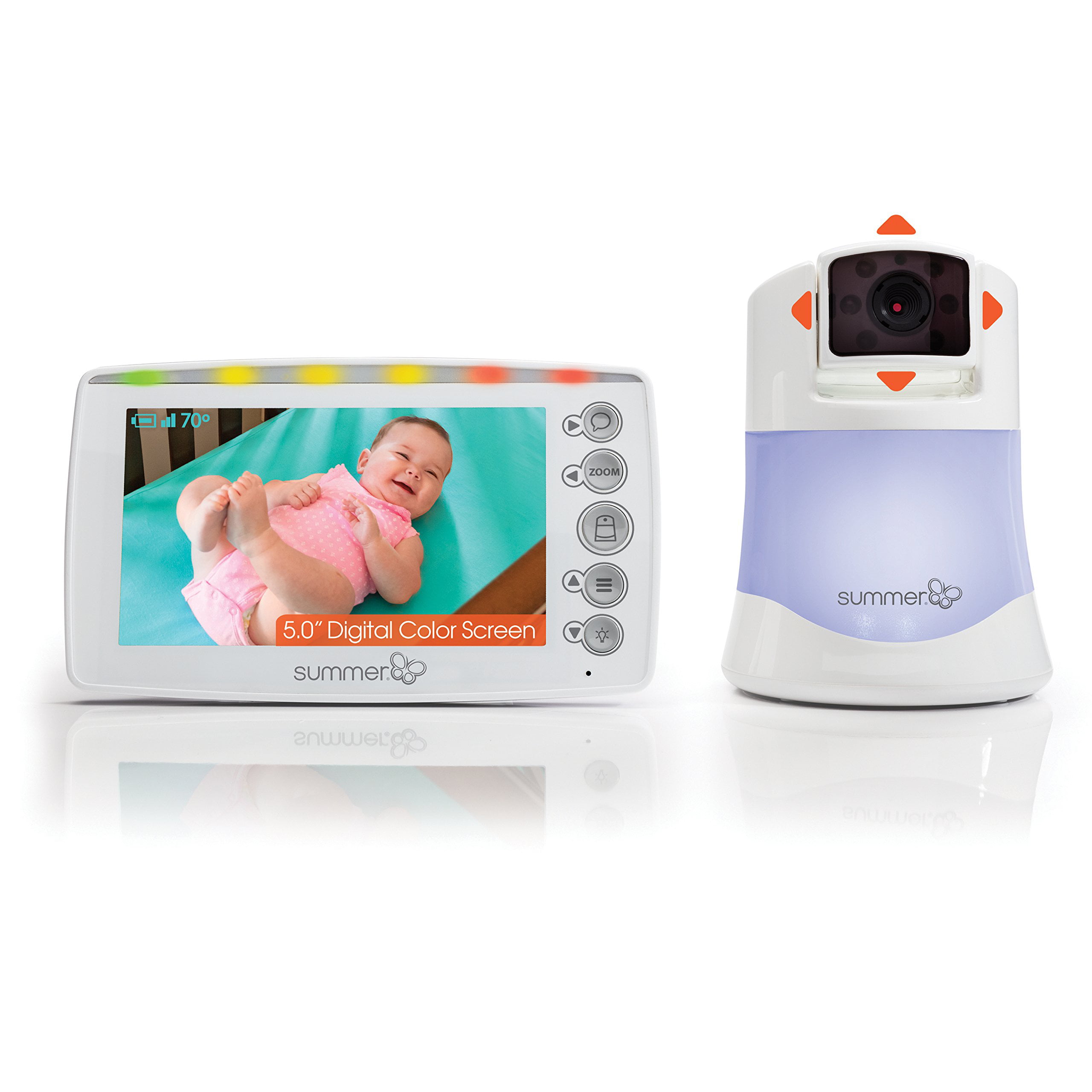 Summer Infant Panorama Video Baby Monitor with 5-inch Screen and