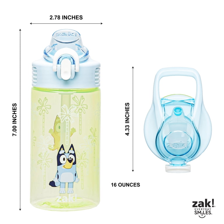 Zak Designs Bluey Kids Water Bottle, 16oz photo 2