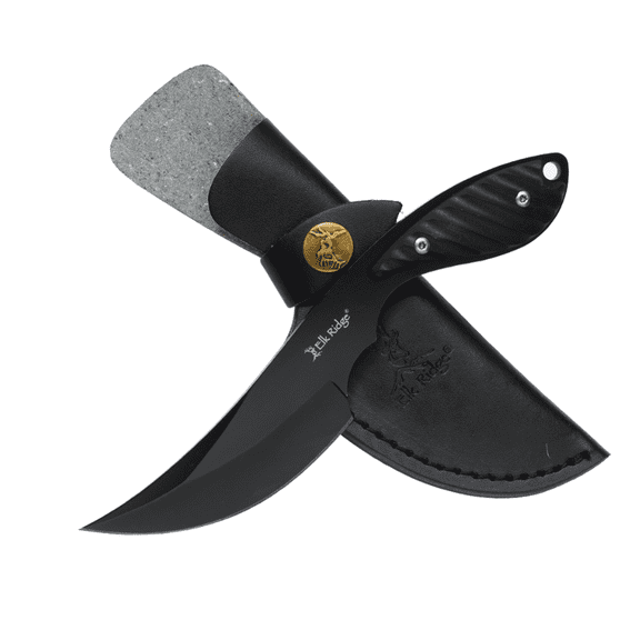 Elk Ridge Full Tang Fixed Blade Knife w/Leather Sheath