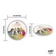thumbnail image 6 of Zak Designs Disney Melamine Plate with Rim, Ultimate Princesses, 6 of 8
