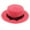 Watermelon Red, variant on Clearance Sale! Clearance! Baberdicy Ladies Women's Summer Solid Hat Top Sun Visor Sun Straw Beach Hat Beige