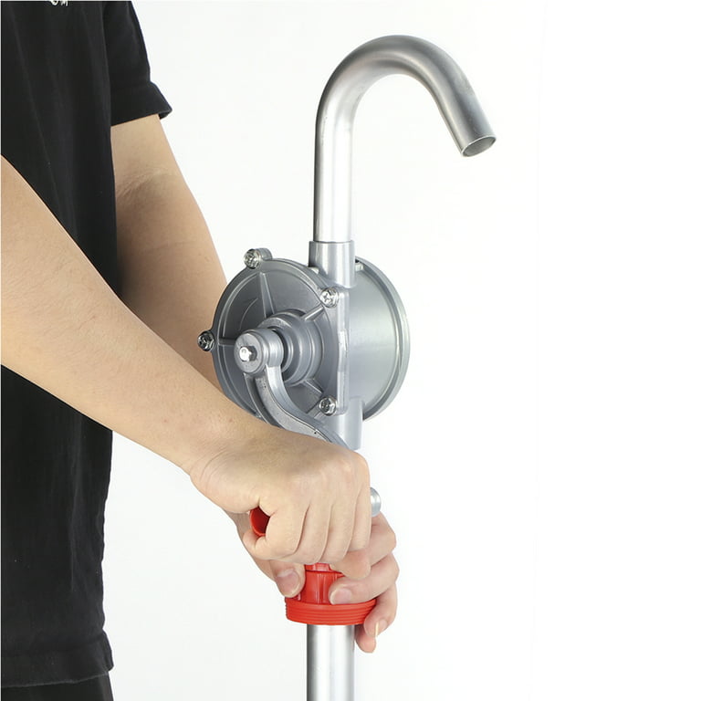 Drum Pump,Barrel Pump Manual Oil Extractor Gas Fuel Hand Pump Self Priming  Dispenser 25Mm / 1In
