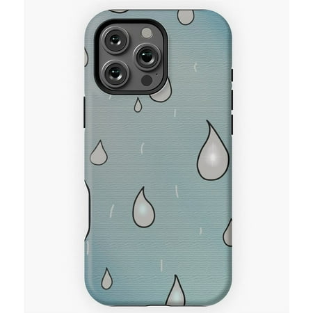 Hello Rain Weather Design Phone Case for iPhone 16 15 14 13 12 11 Pro Max