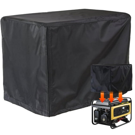 Waterproof Generator Cover,Bexikou 210D Oxford Fabric Covers Heavy Duty Outdoor Generator Cover for 3000-5000 Watt Generators,Portable Dustproof Rainproof Waterproof UV Resistant (26 x 20 x 20 inch)