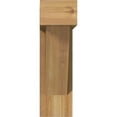 thumbnail image 2 of Ekena Millwork 6"W x 20"D x 20"H Traditional Block Rough Sawn Bracket w/ Offset Brace, Western Red Cedar, 2 of 25