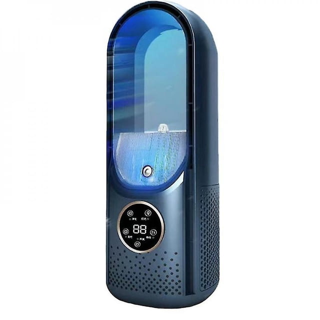 Enfriador de aire, pantalla LED, aire acondicionado, humidificación, ventilador eléctrico Ventilador silencioso con temporizador de 6 velocidades Humidi RHE