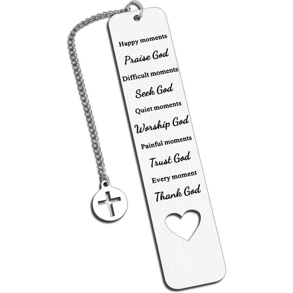Baptism Gifts for Women Men Faith Based Gifts Adults Religious Scripture Christian Gift Bible Verse Bookmarks for Women Pastor Birthday Christmas Stocking Stuffer First Communion