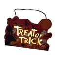 thumbnail image 3 of Letrero de puerta colgante de Halloween, decoración Decoración de bricolaje de puerta de Halloween Colgante de puerta de pared con 29x19cm 277g BLESIY Señal de puerta, 3 of 6