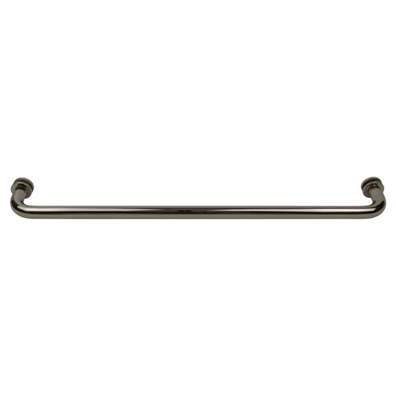 CRL BM22PN Polished Nickel 22" BM Series Tubular Single-Sided Towel Bar