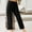 Black pants for women, variant on Usmixi Womens Wide Leg Trousers Casual Plus Size Solid Lightweight Straight Long Pants Drawstring Elastic Waist Summer Leisure Wear Pants with Pocket Black m