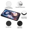 thumbnail image 5 of Bingfone Car Four-Season Universal Armrest Box Mat,Car Armrest Seat Cover Soft Leather Waterproof Armrest Cover Center Console Mat-Urban Style Colorful Dragon, 5 of 7