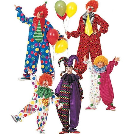 Children's/Boys'/Girls'/Misses'/Men's/Teen Boys' Clown Costu-X-SMALL